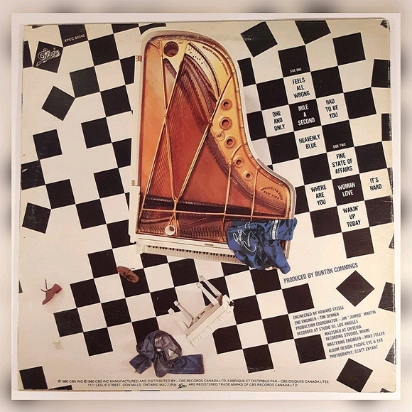 Burton Cummings - Woman Love - Vinyl LP Record - Picture 2 of 8